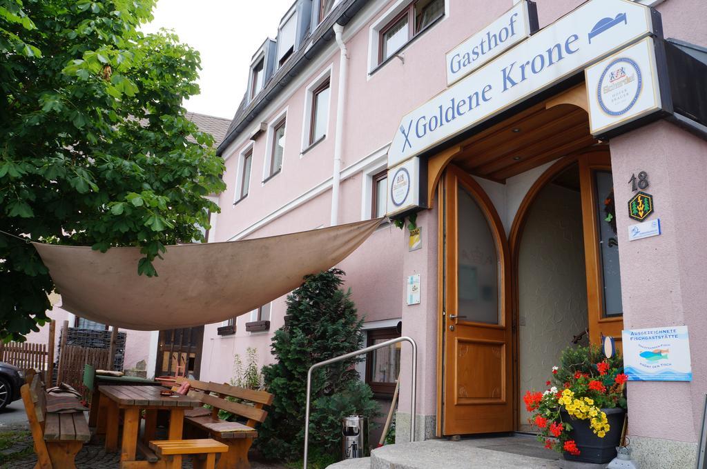 Gasthof Goldene Krone Selbitz ภายนอก รูปภาพ